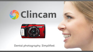 dental photography camera clincam, dentists, hygienists, cheek retractors and mirrors